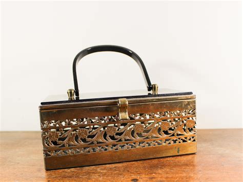 Metal Box Purse 